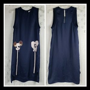 Dazzle Dazmone Navy Pop Mouse Art Dress